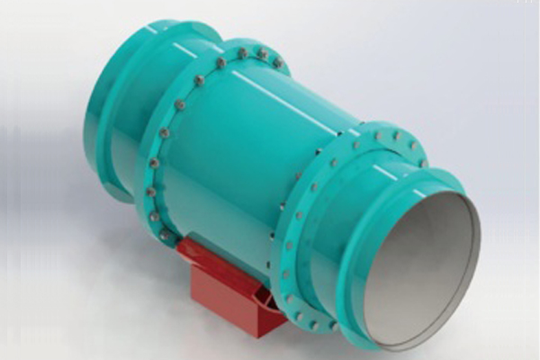 復式帶座保溫動密封補償器